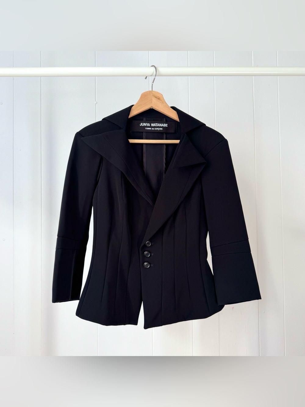 Junya Watanabe Comme des Garcons Black Tailored Jacket